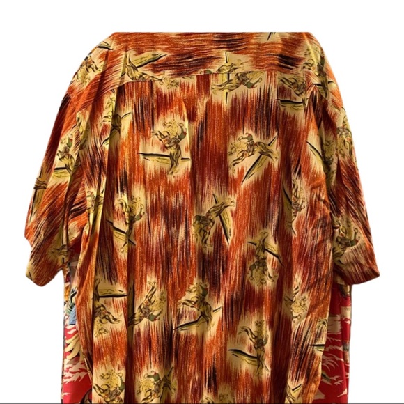 RARE NWOT VINTAGE GUESS GEORGES MARCIANO WESTERN BLOUSE - Picture 2 of 11